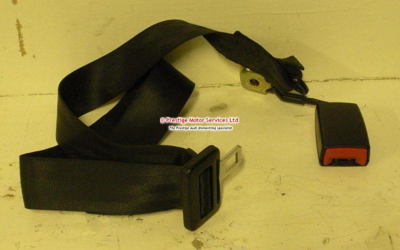 Audi a3 8l rear lap belt black and buckle  8l0857713