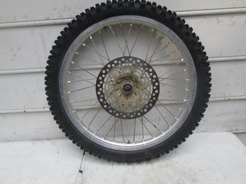 2000 rm 250 front wheel 21x1.60 (80/100-21) oem stock