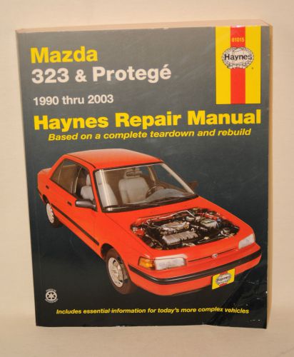 Mazda 323 and protege, 1990 thru 2003 by inc. editors haynes manuals (2012,...
