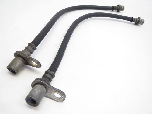 02 06 toyota camry left and right pair rear brake hose line oem b24