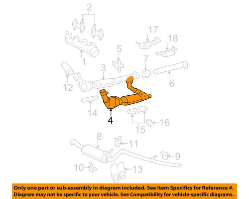 Ford oem-catalytic converter 8l3z5e212m