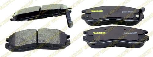 Monroe dx484 brake pad or shoe, front-monroe dynamics brake pad