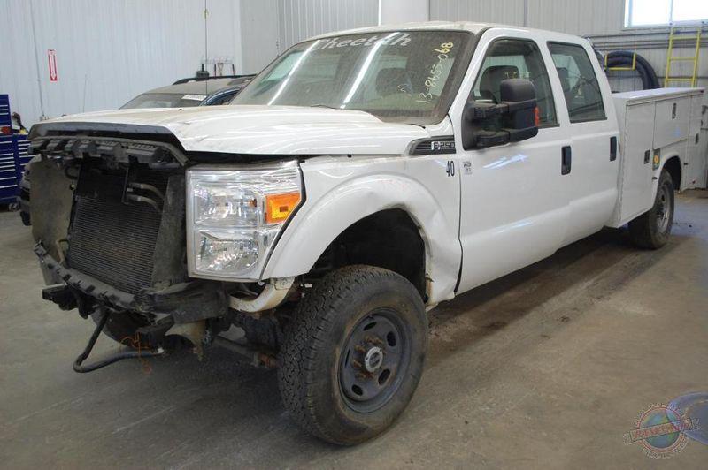 Steering column ford f250sd pickup 1201090 11 12 assy blk with key