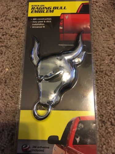 Bully stick-on raging bull emblem tt-153 universal fit