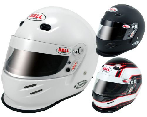 Bell - k.1 sport sa2010 helmet - snell rated auto / karting kart racing helmet