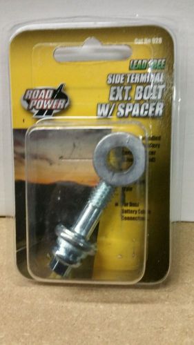 Road power lead free side terminal extra long bolt with spacer