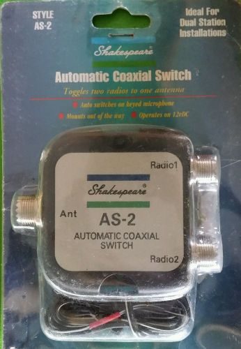 Shakespeare as-2 automatic coaxial switch