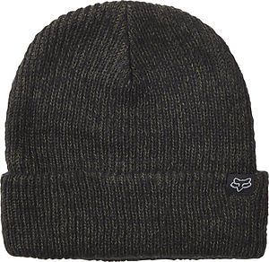 Fox racing footer mens beanie hat black os