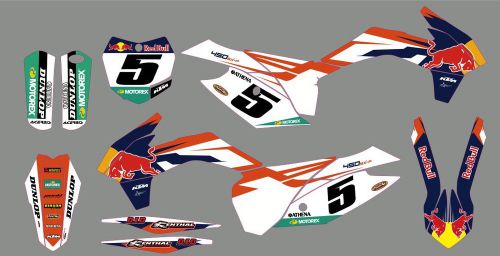 Xc sx sxf 125 150 250 350 450 sticker kit graphics 2013 - 2014 - 2015 dungey