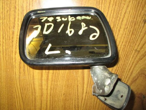 1979 subaru left side view door mirror, left