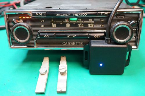 Becker mexico  vollstereo 485 vintage autoradio with bluetooth music streaming