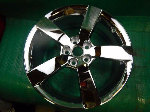 1 - new 18&#034; gm factory pontiac g6 chrome oem wheel rim 6597 or 6598 18x7