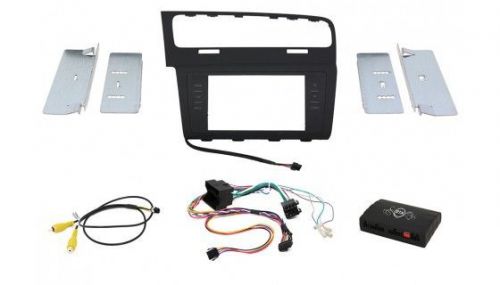 2din installation kit infotainment canbus steering wheel remote video for golf 7