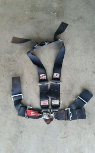 Simpson 4pt seat belt harness dirt late model imca race car