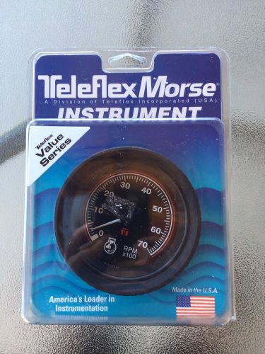 New teleflex morse  outboard 7000 rpm  tachometer number 13291p