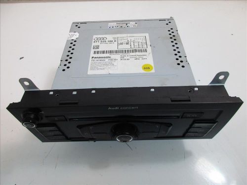 Radio head unit 8t1035186r audi a4 09-10