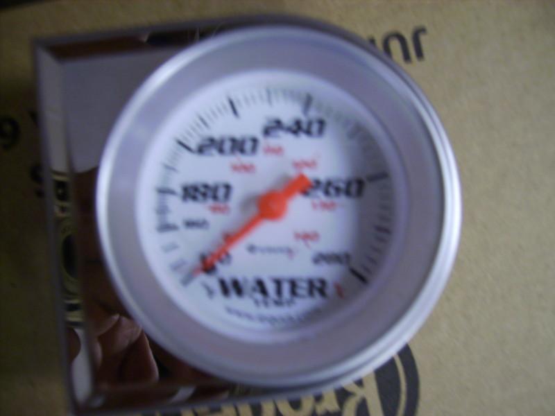 Equus water temperature gauge with temperature gauge cable 