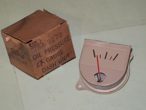 1941 mercury nos oil pressure gauge 19a-9273