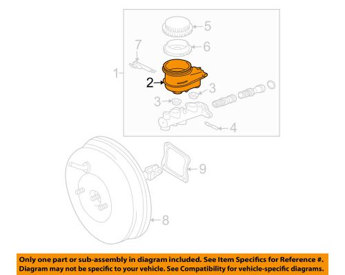 Mitsubishi oem 04-05 galant-reservoir mn116889