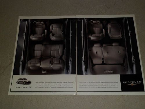 2001 chrysler pt cruiser article / ad