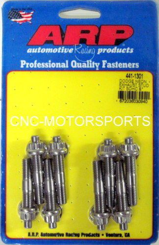 Arp header stud kit 441-1301 chrysler neon sohc &amp; dohc m8 size qty 8