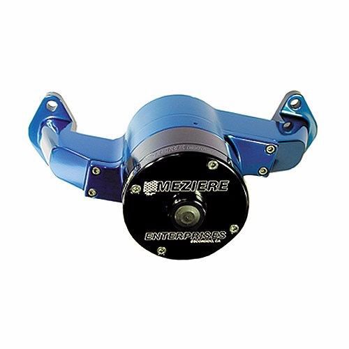 Meziere 35gpm electric water pump standard motor chevy big block  wp100b blue