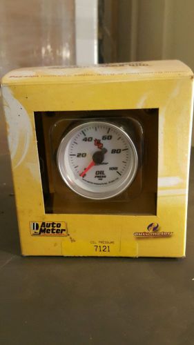 Auto meter c2 mechanical oil pressure gauge 7121