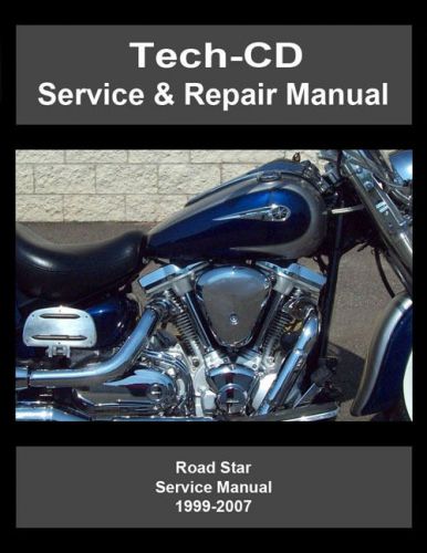 Yamaha road star service &amp; repair manual roadstar silverado s midnight 1999-2007