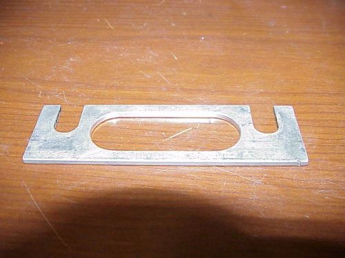 Aluminum 1/8&#034; thick transmission spacer from a nascar team arca xfinity k&amp;n l@@k