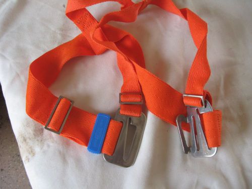 Orange childs  safety harnesses