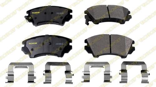 Monroe dx1404 brake pad or shoe, front-monroe dynamics brake pad