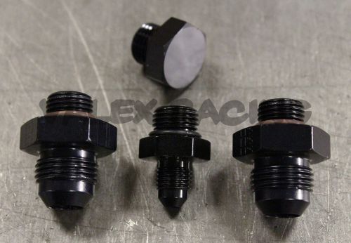 -8 an adapter fittings for -6 an fuel pressure regulators