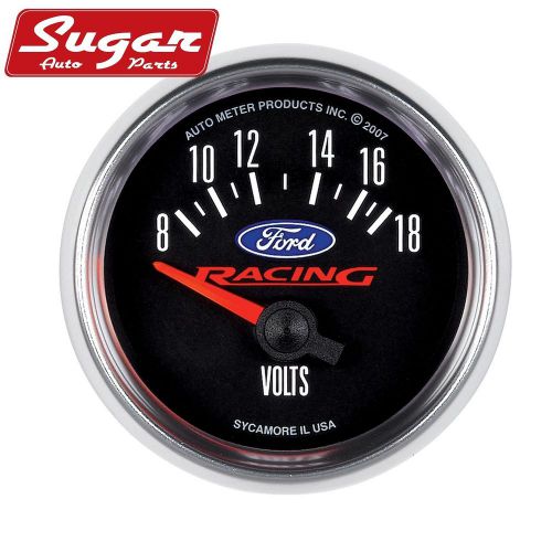 Auto meter 880081 ford racing series; electric voltmeter gauge