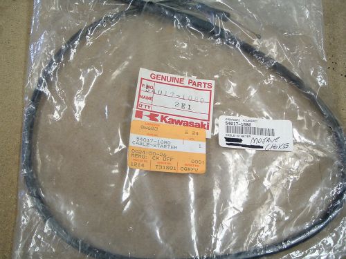 Kawasaki ksf mojave 250 oem choke cable 54017-1080 (on hand ships today free)