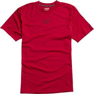 Fox racing soleed mens short sleeve shirt red