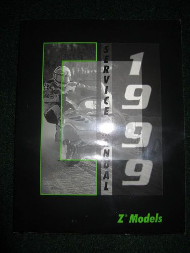 1999 arctic cat snowmobile service repair shop manual z models 2370 2440