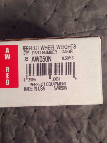 Perfect  clip on coated lead wheel weights-aw050n-box of 25