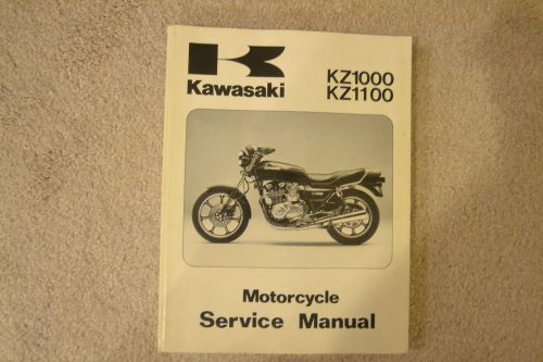 Kawasaki kz1000-1100 oem service manual