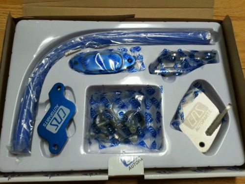 Duramax lbz 6.6l diesel egr valve cooler delete kit 2006-2007