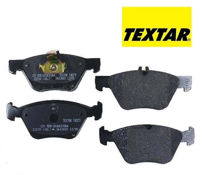 Textar premium front disc brake pads set 21670203 d2045t