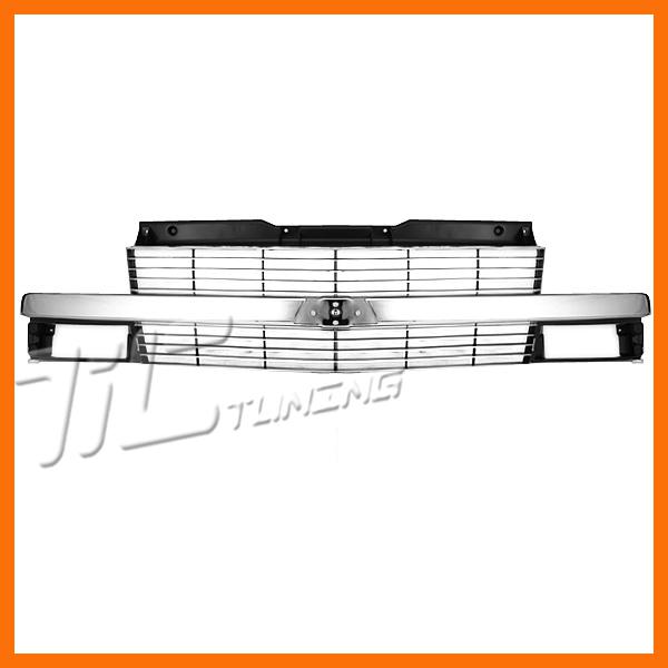 95-05 chevy astro ls lt composite front plastic grille body assembly