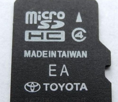 Latest toyota 4runner rav4 limited xle navigation micro sdcard map 86271-oe182