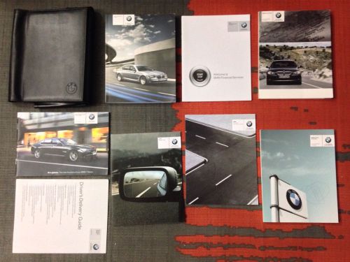 2010 2011 bmw activehybrid 7 active hybrid 7 l owners manual + navi section rare