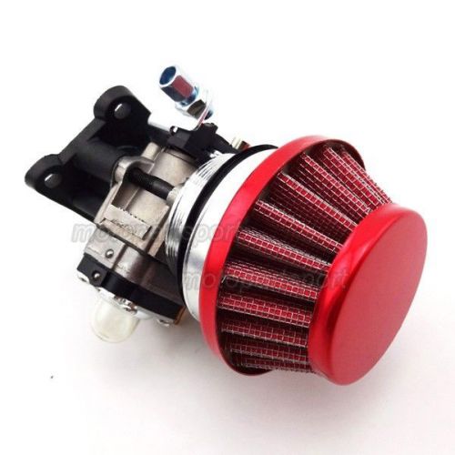 Dirt pocket bike racing carburetor carb air filter stack 47cc 49cc mini atv quad