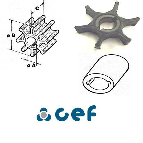 Tohatsu mercury cef outboard replacement impeller 500396  47-95289-2   114812