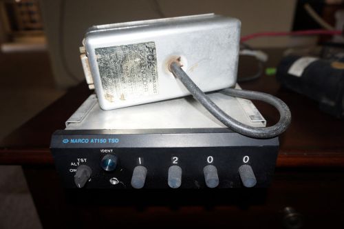 Narco at 150 transponder with tray, connector, and encoder