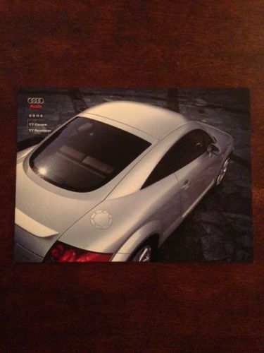 2004 audi tt roadster/coupe sales brochures – mint!!