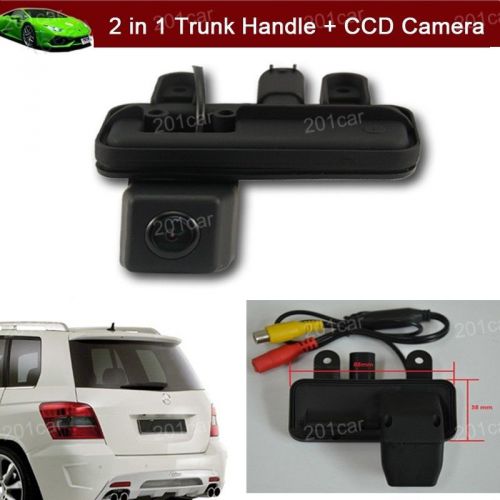 2 in 1 trunk handle+ reverse camera parking for mercedes benz e260 e300 e350 e63