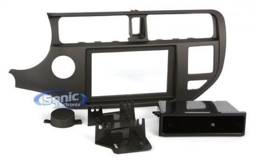 New! metra 99-7353ch single din dash kit for select 2012-up kia rio vehicles