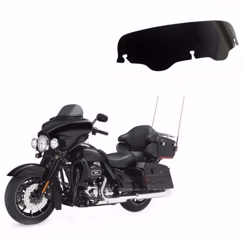 Smoke 4&#034; windshield windscreen for harley touring electra street glide flht flhx